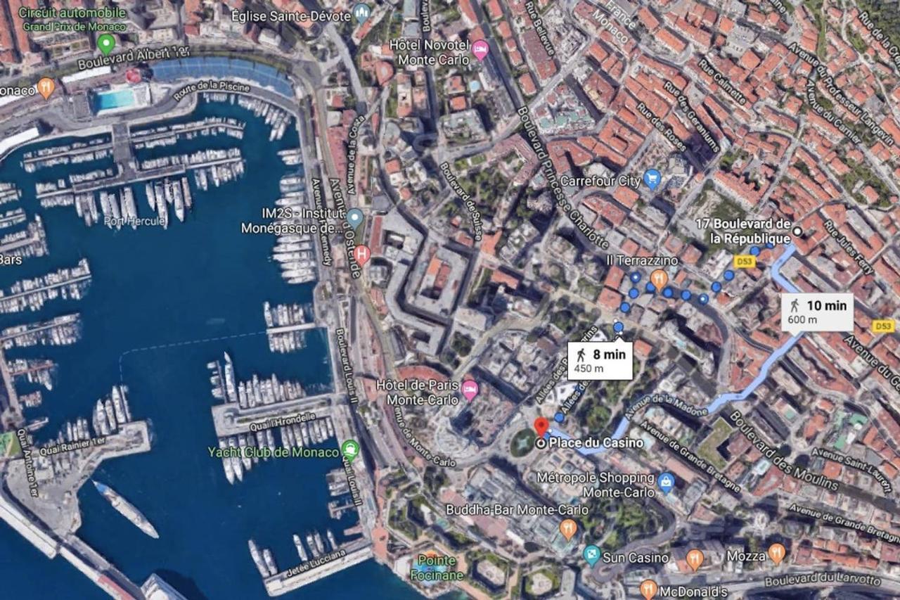 Monaco Central 1 bedroom appartement Beausoleil Esterno foto
